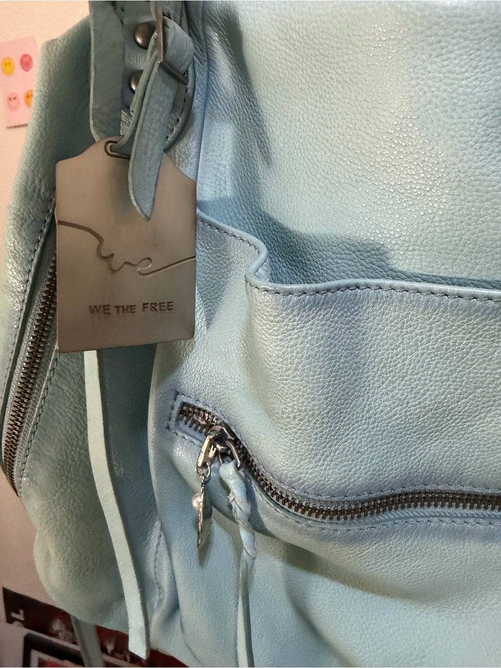 We The Free sail blue - Big Emerson bag - with Front Zip Pockets - Picture 8 of 9